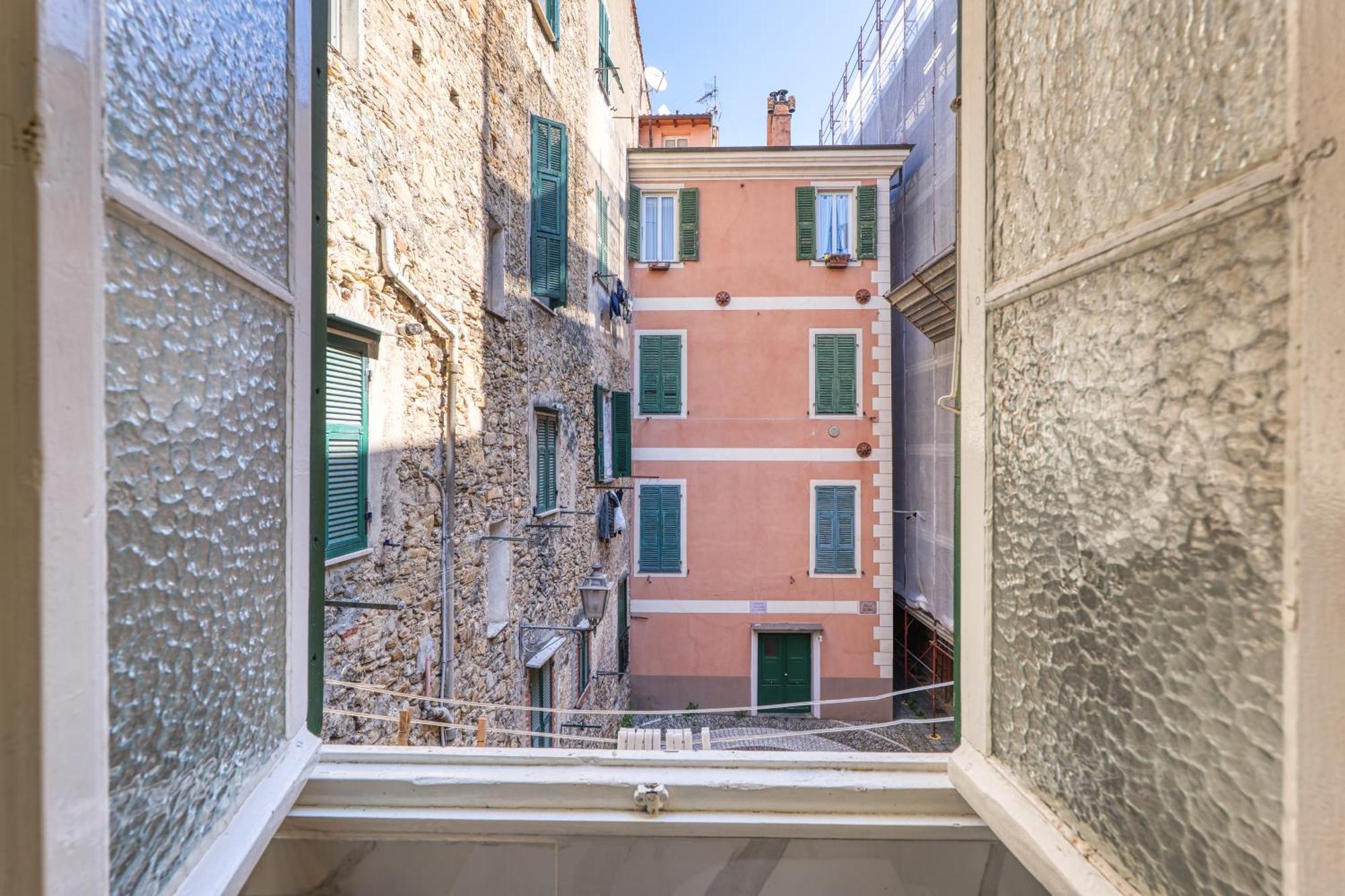 Casa Dritta Apartamento Bordighera Exterior foto