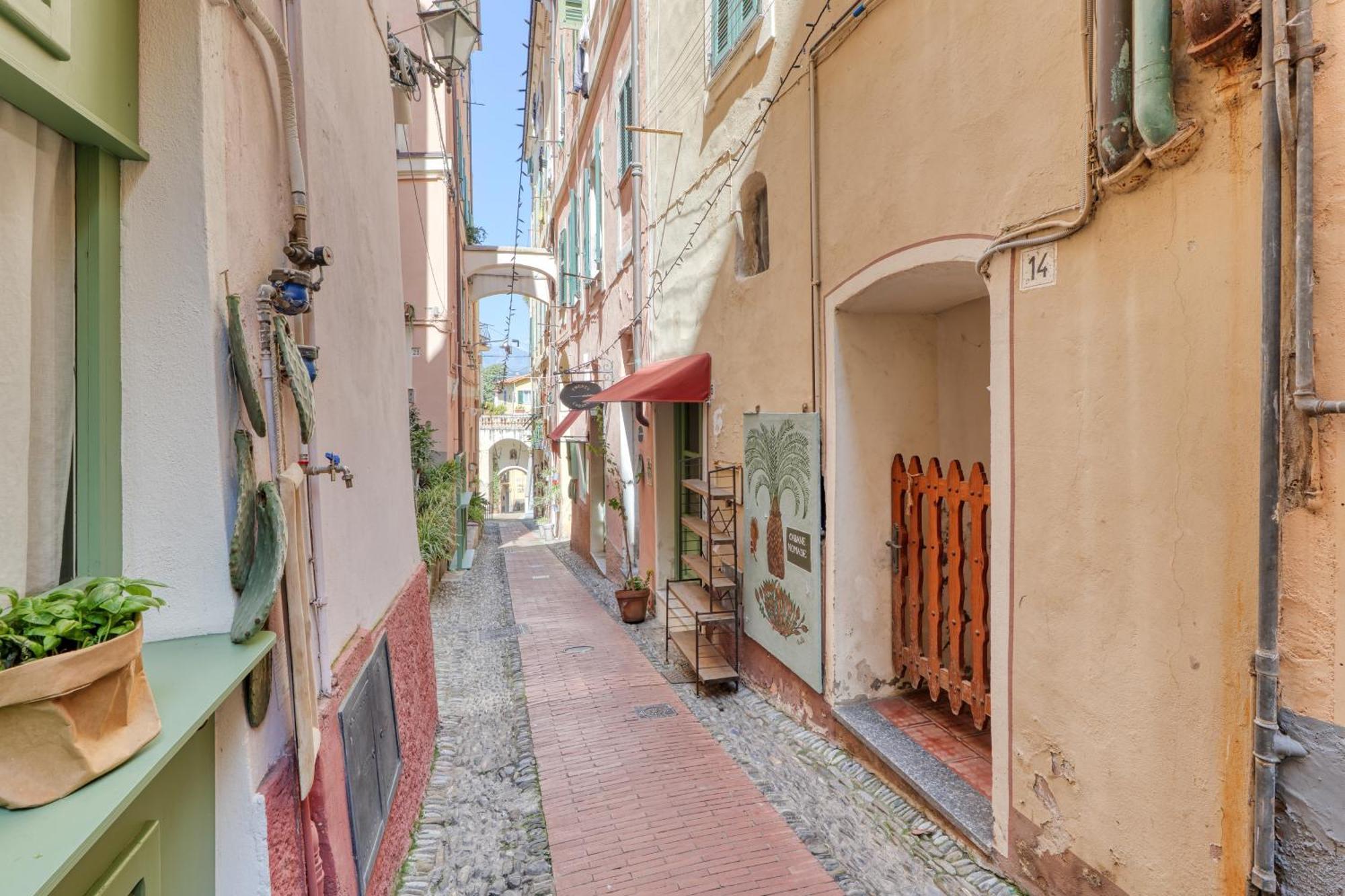 Casa Dritta Apartamento Bordighera Exterior foto