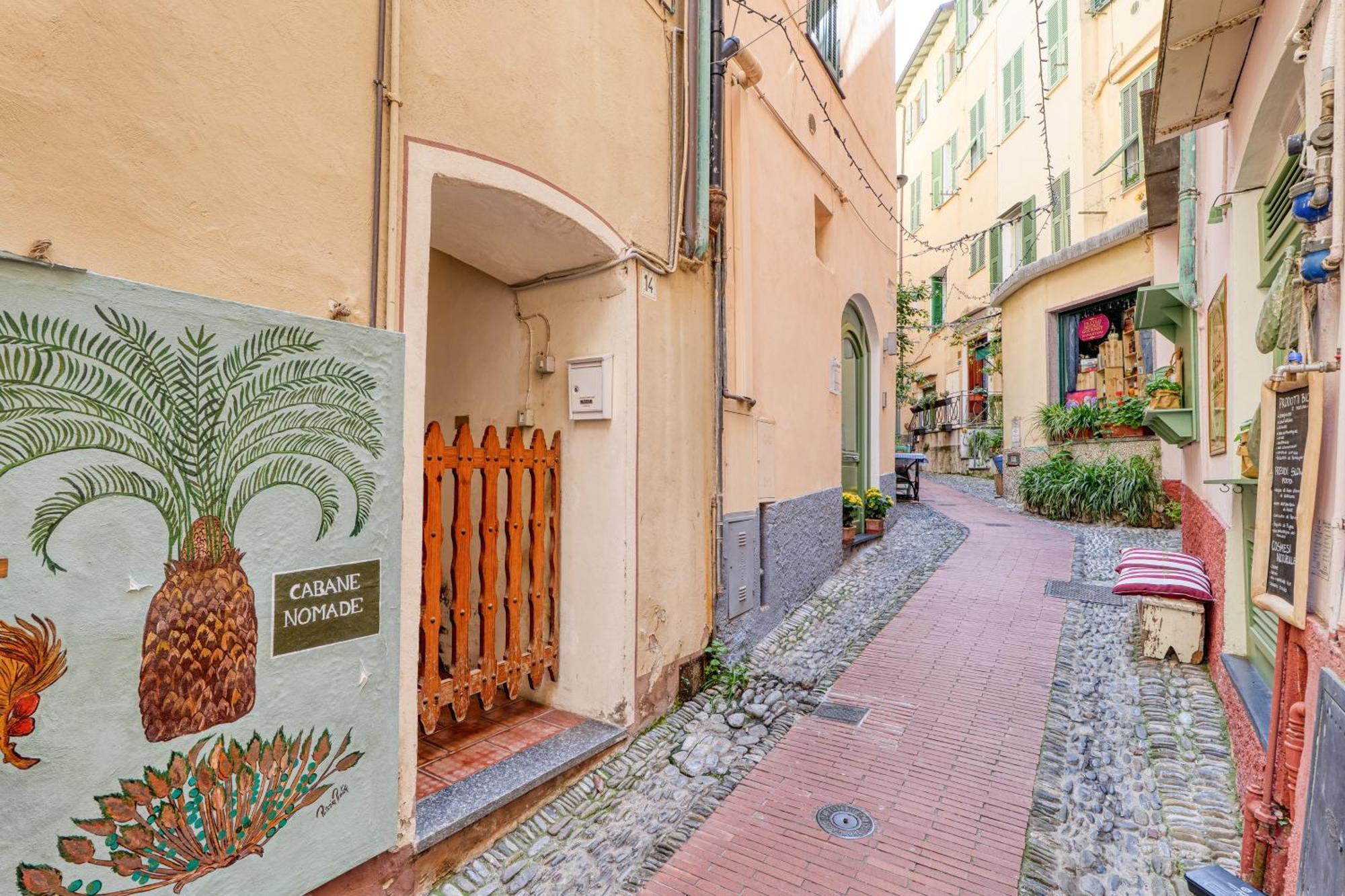 Casa Dritta Apartamento Bordighera Exterior foto